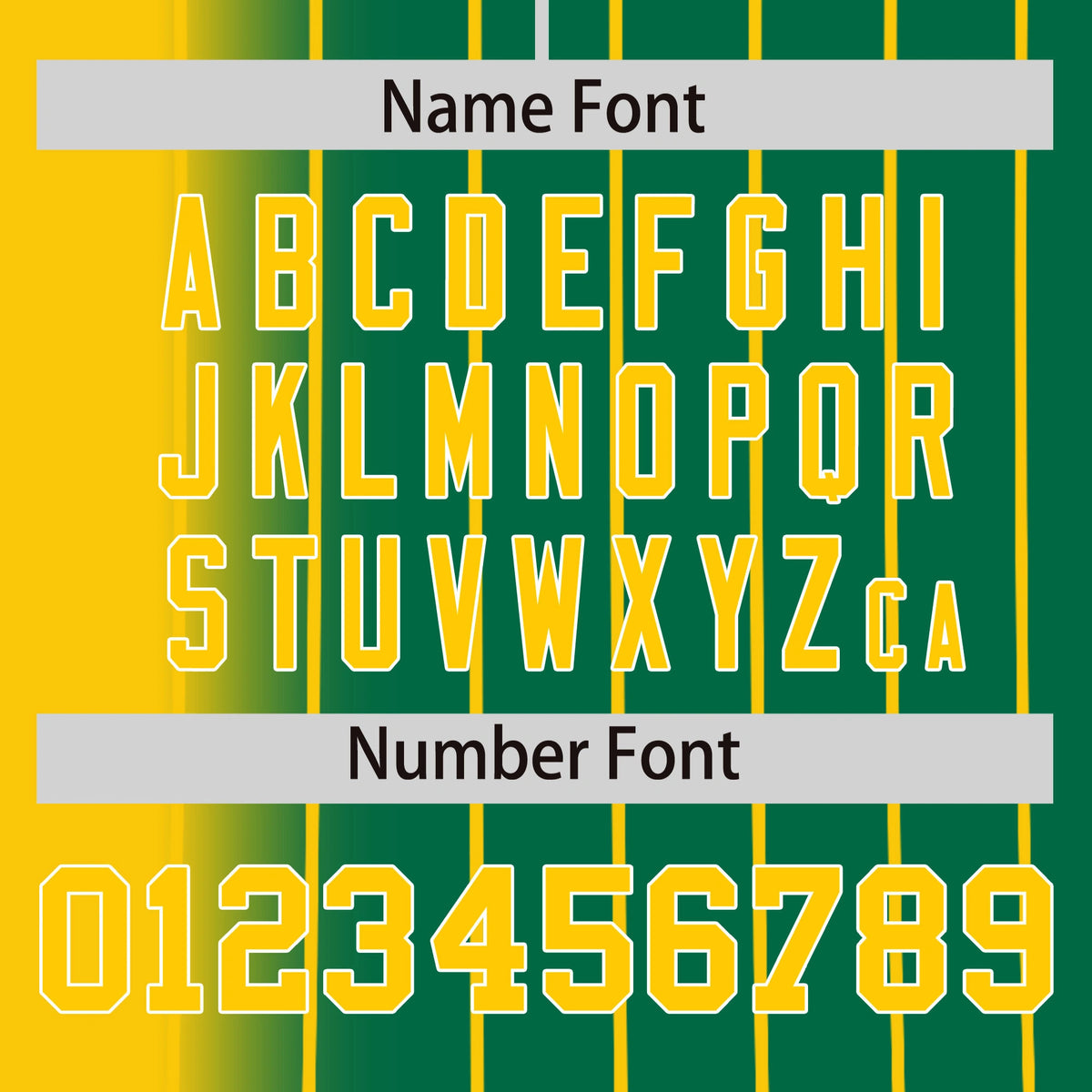 Custom Yellow Green Pinstripe Yellow Authentic Baseball Jersey