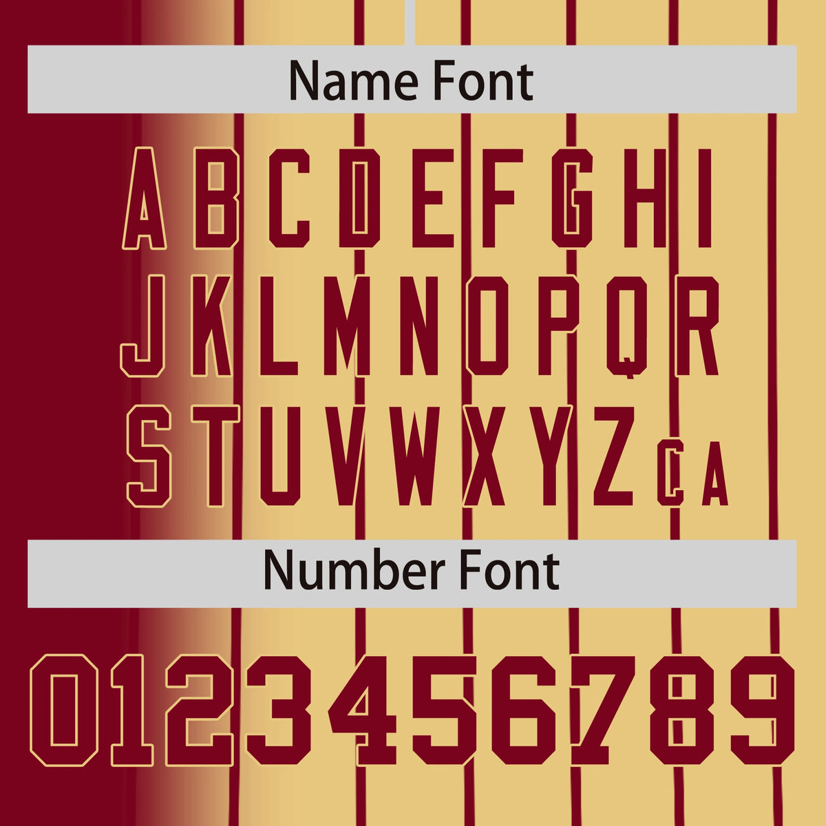 Custom Crimson Old-Gold Pinstripe Crimson Authentic Baseball Jersey