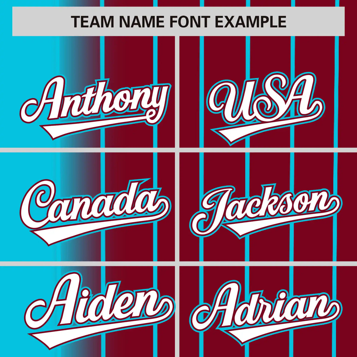 Custom Light-Blue Crimson Pinstripe White Authentic Baseball Jersey