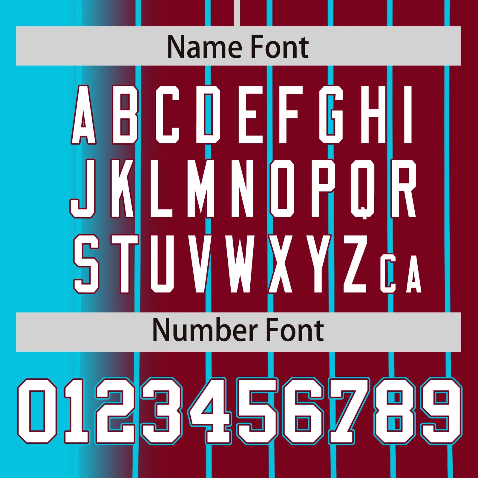 Custom Light-Blue Crimson Pinstripe White Authentic Baseball Jersey