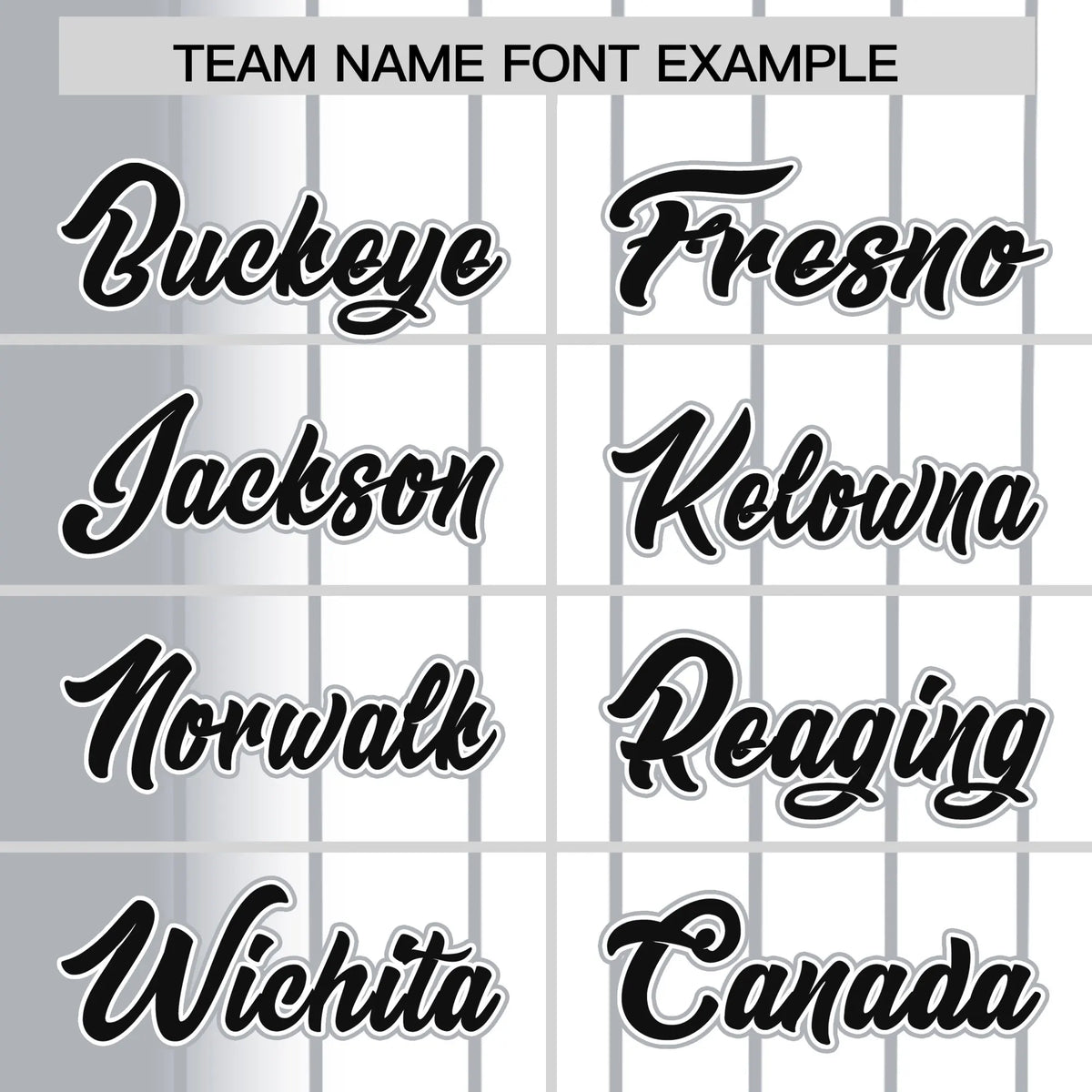 Custom Gray White Pinstripe Black Authentic Baseball Jersey