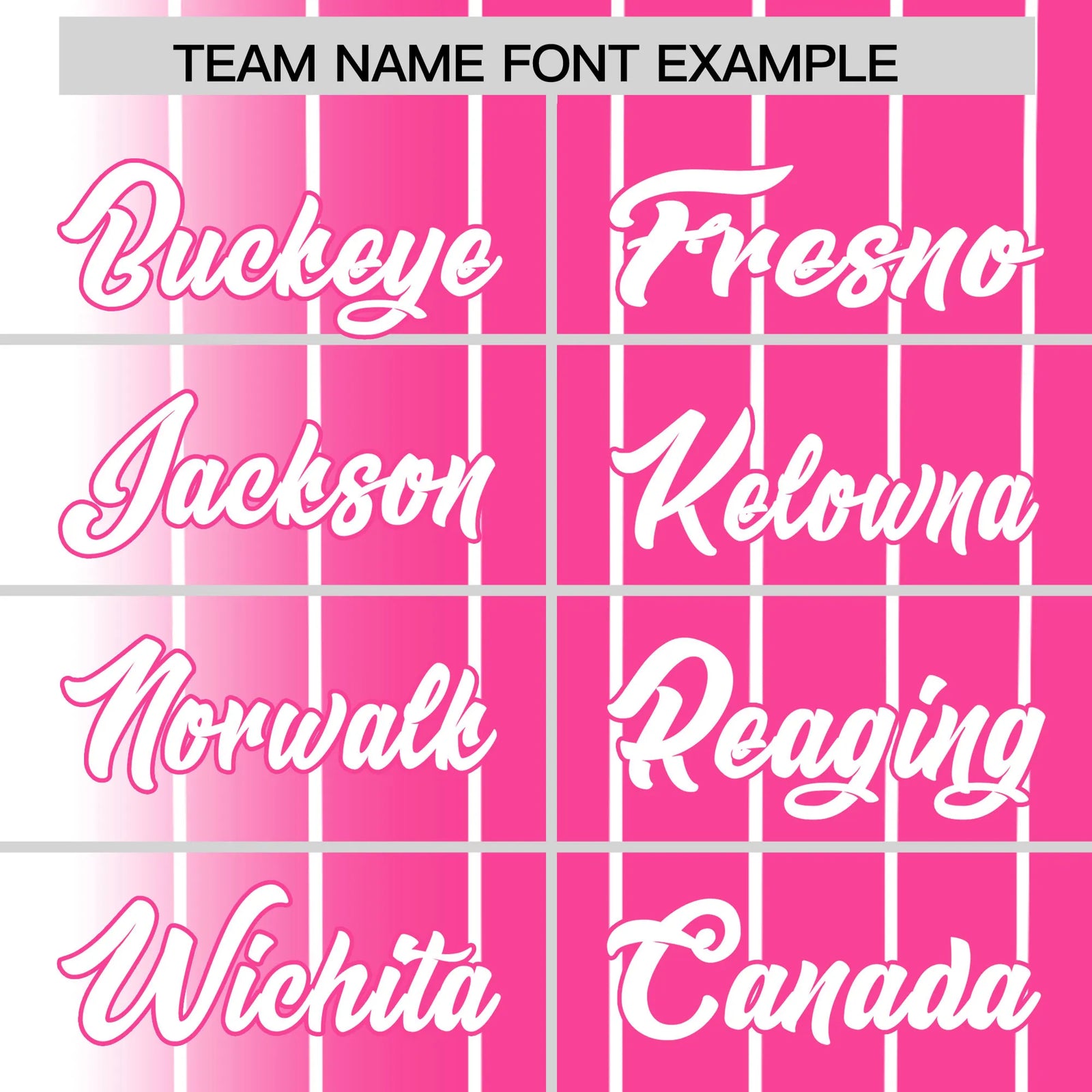 Custom White Pink Pinstripe White Authentic Baseball Jersey