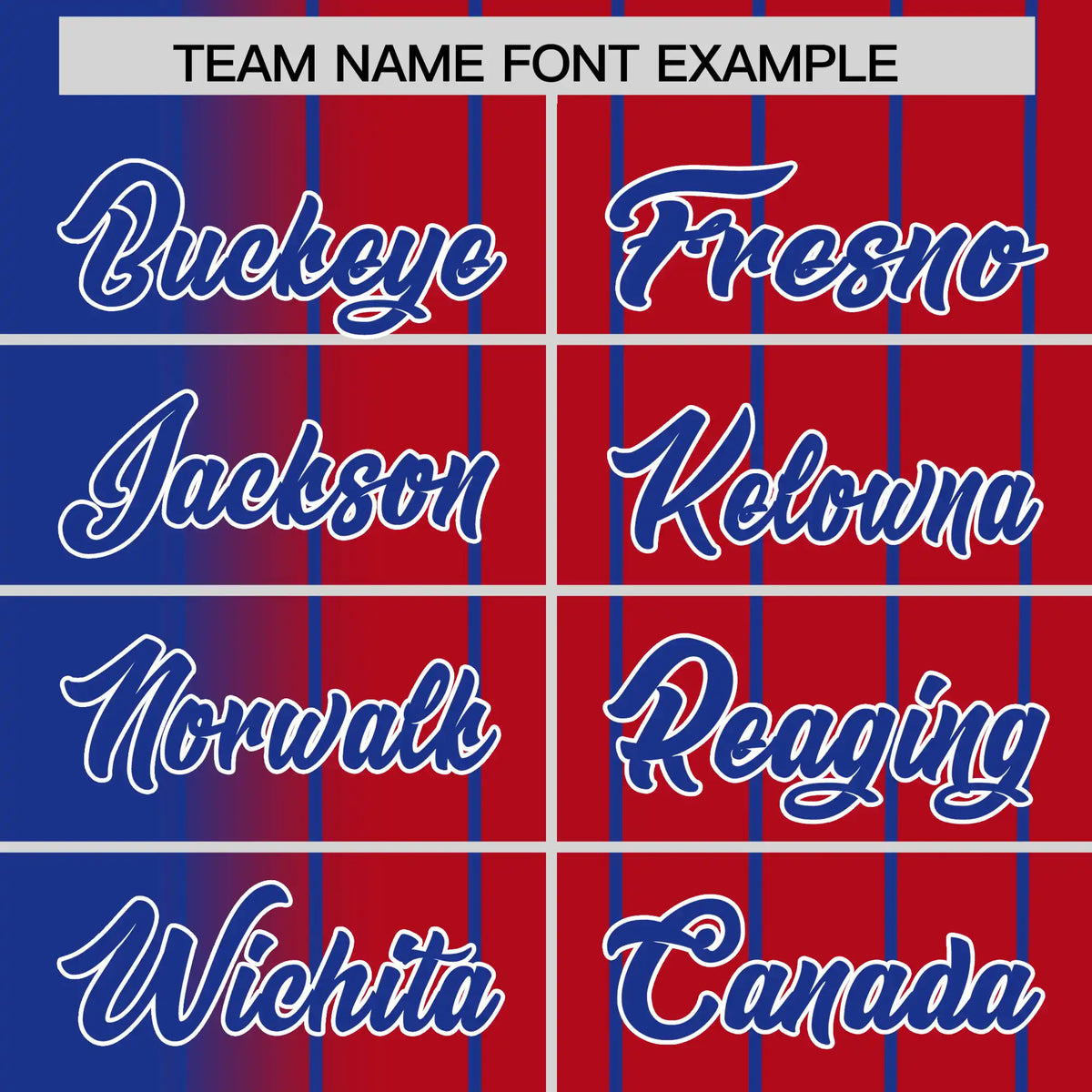 Custom Blue Crimson Pinstripe Blue Authentic Baseball Jersey