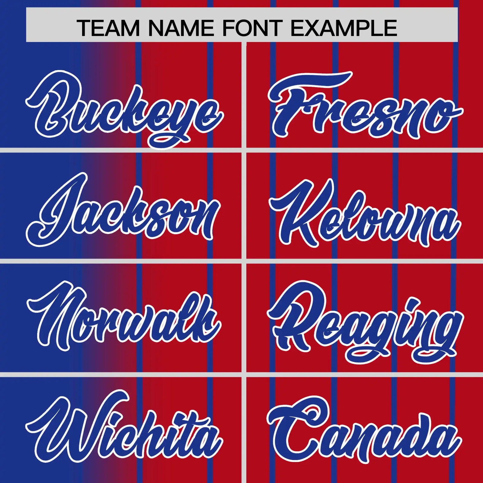 Custom Blue Crimson Pinstripe Blue Authentic Baseball Jersey