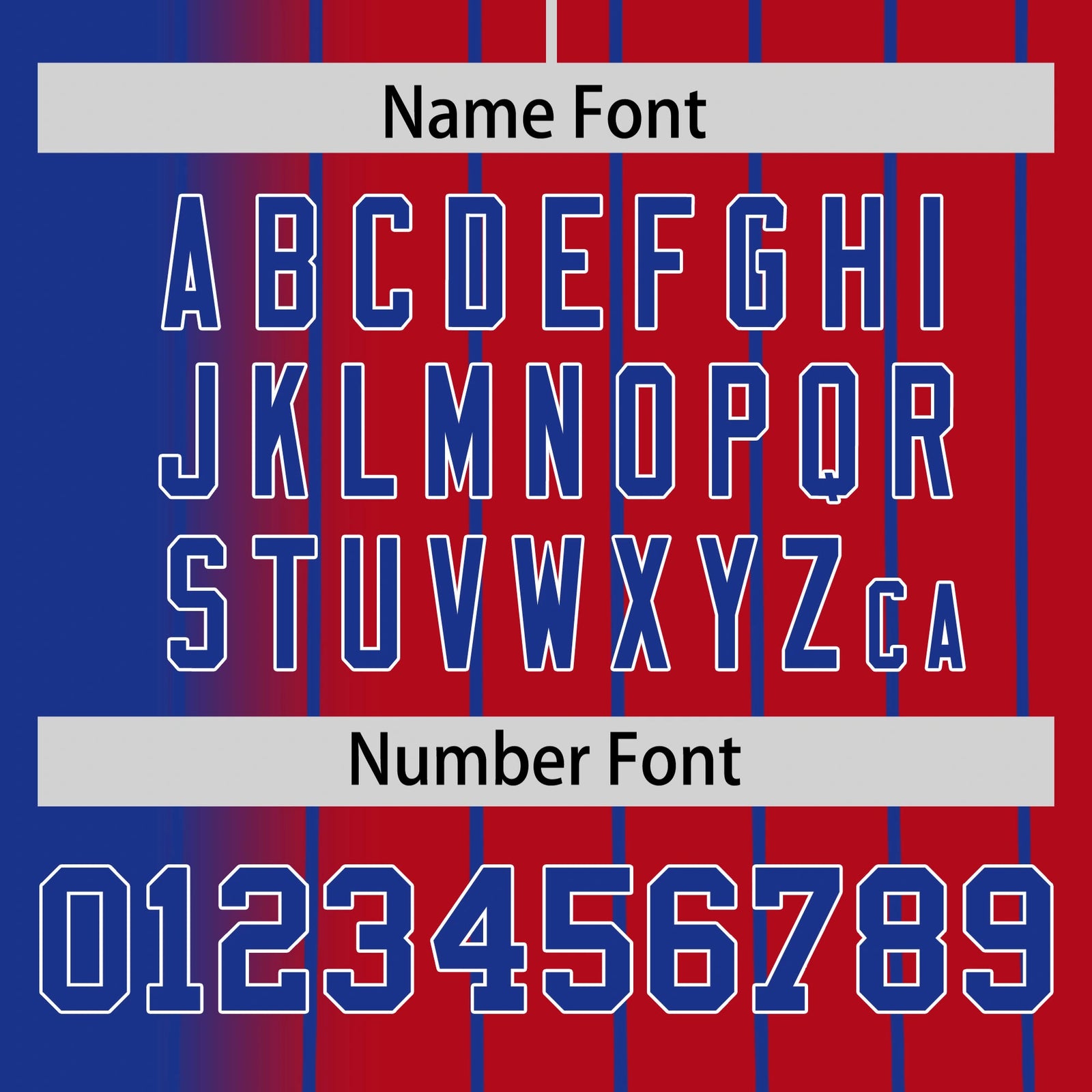 Custom Blue Crimson Pinstripe Blue Authentic Baseball Jersey