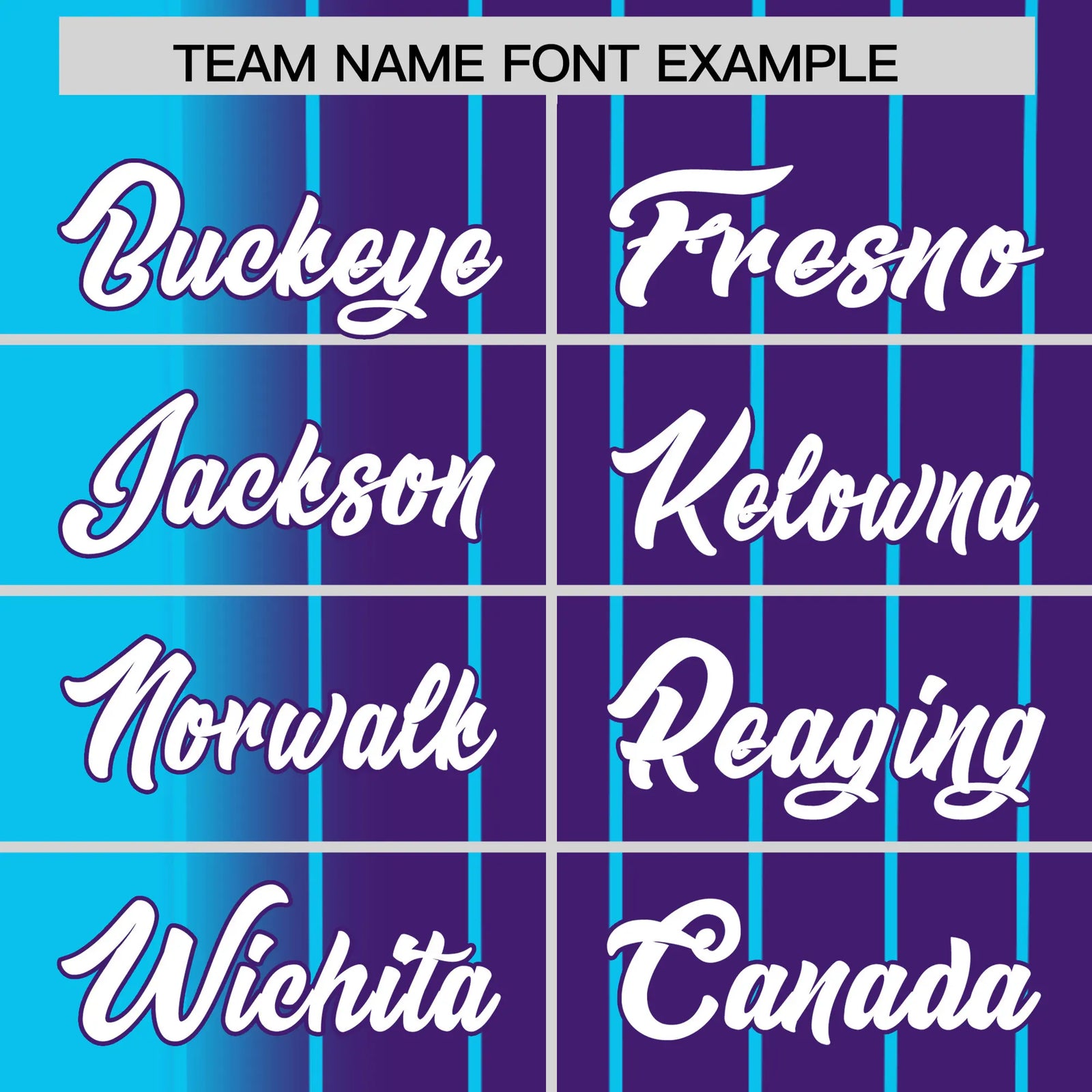 Custom Blue Purple Pinstripe White Authentic Baseball Jersey