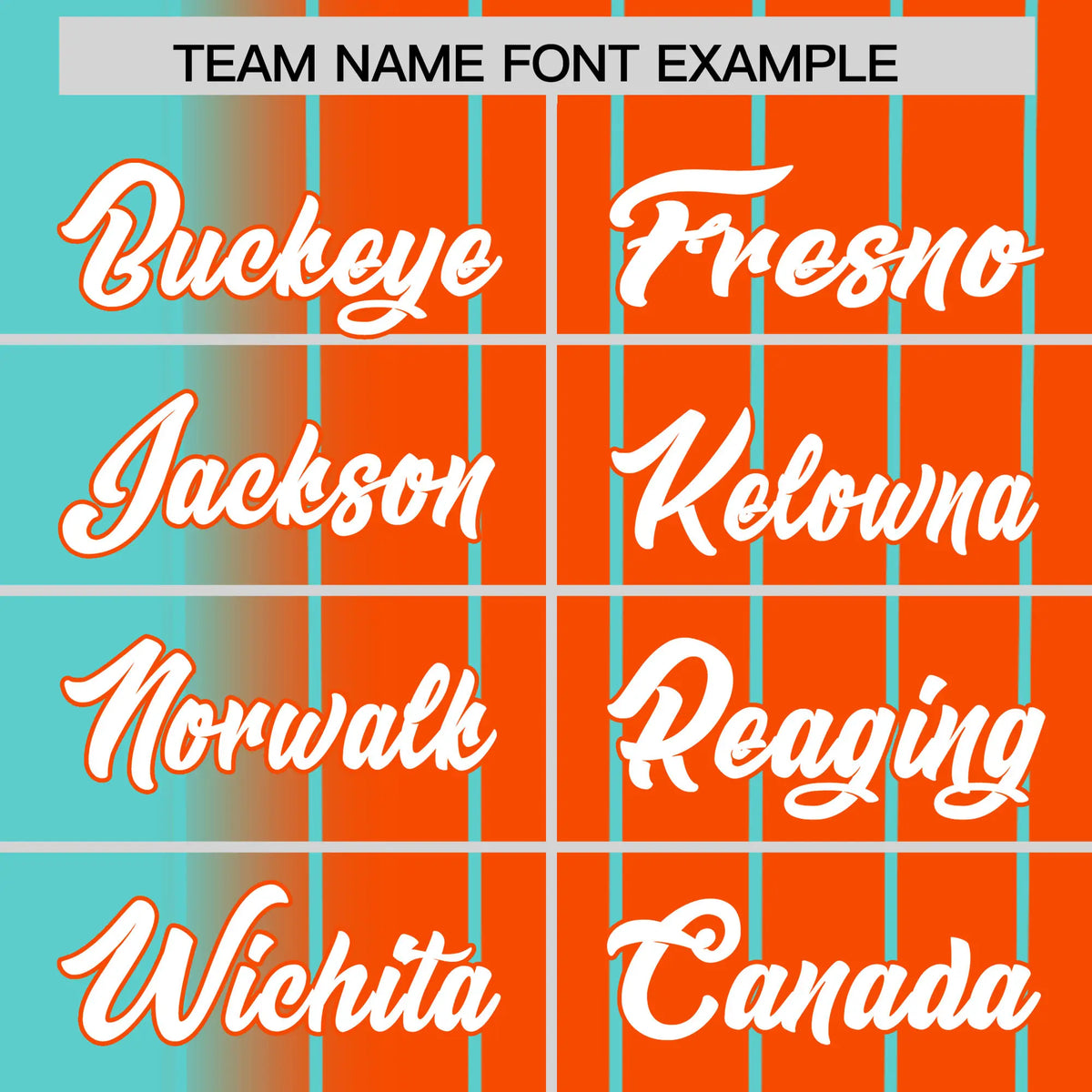 Custom Light-Blue Orange Pinstripe White Authentic Baseball Jersey