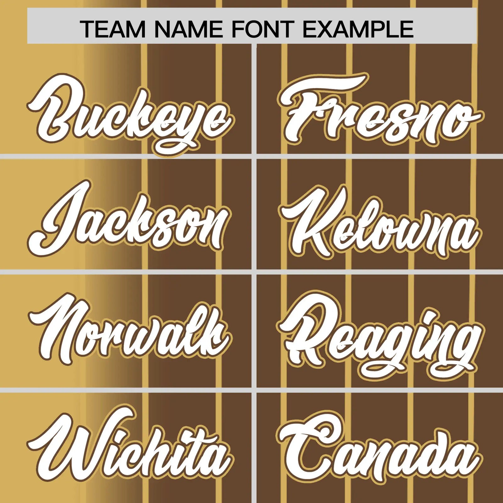 Custom Old-Gold Brown Pinstripe White Authentic Baseball Jersey