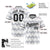 Custom White Black Gray Authentic Corrugated Fashion Baseball Jersey