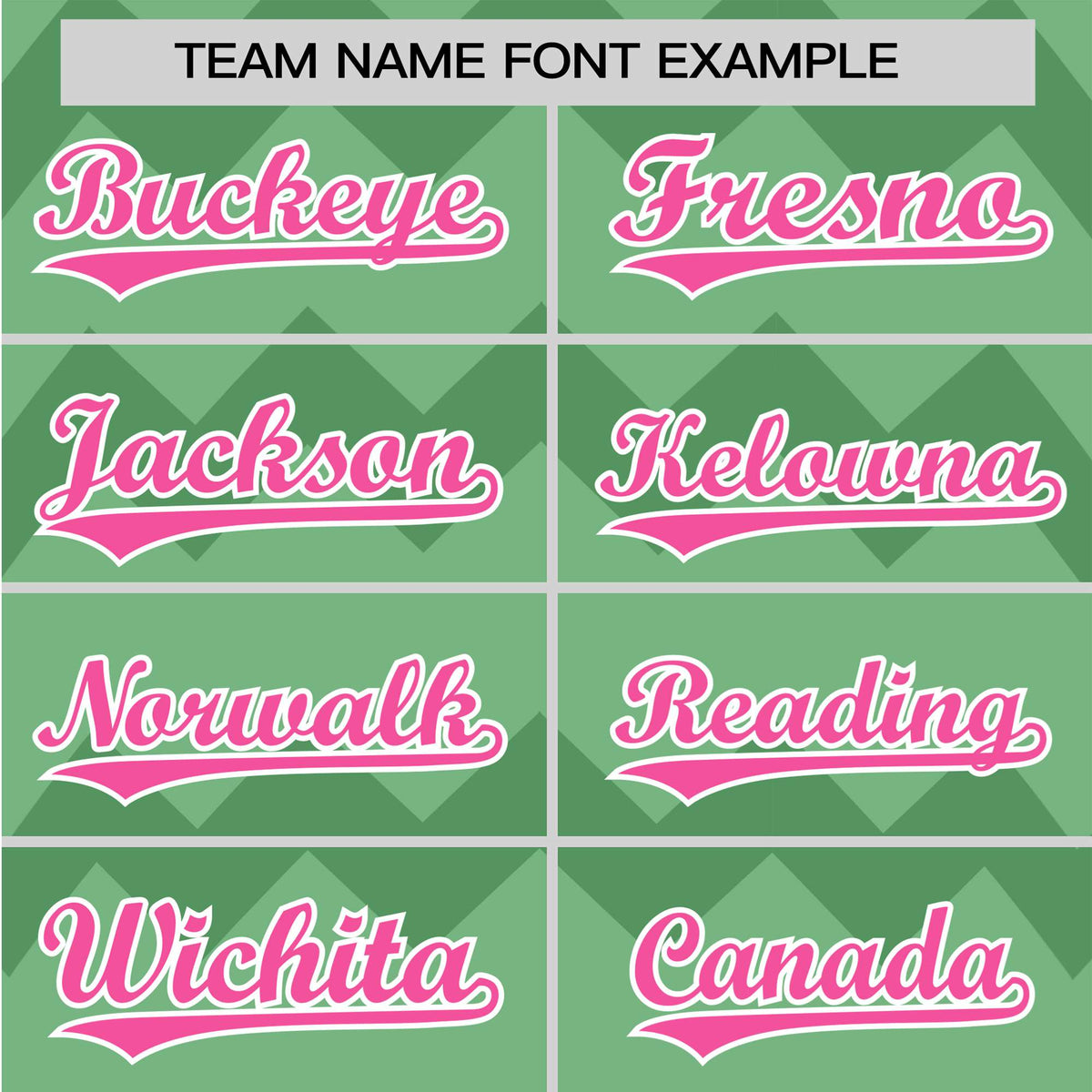 Custom Green Pink White Authentic Corrugated Fashion Baseball Jersey