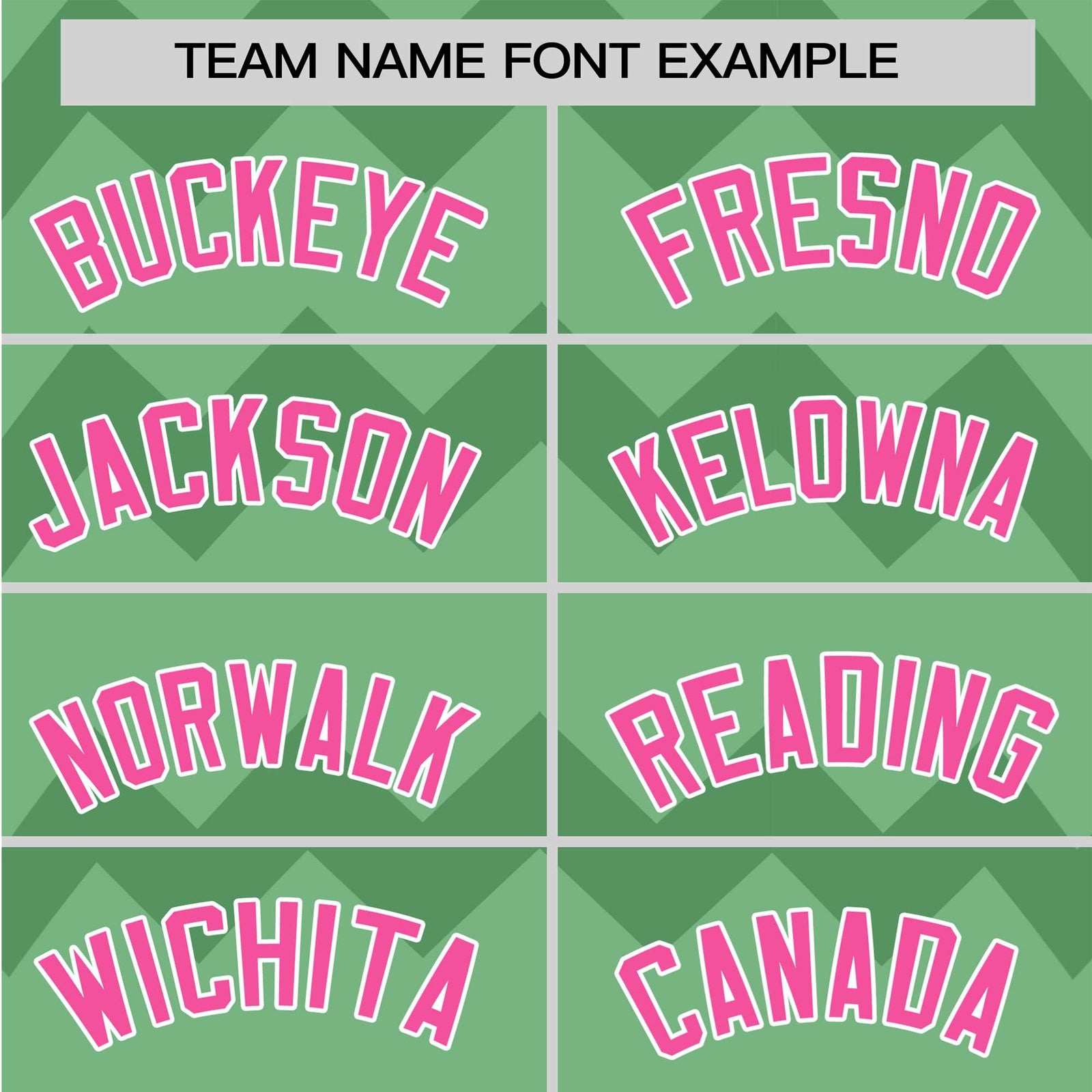 Custom Green Pink White Authentic Corrugated Fashion Baseball Jersey