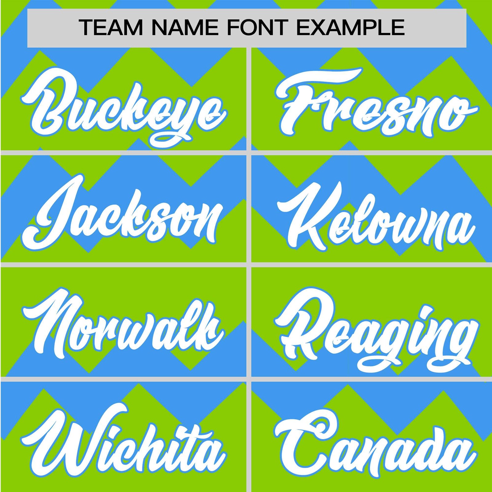 Custom Neon Green Powder Blue White Authentic Corrugated Fashion Baseball Jersey