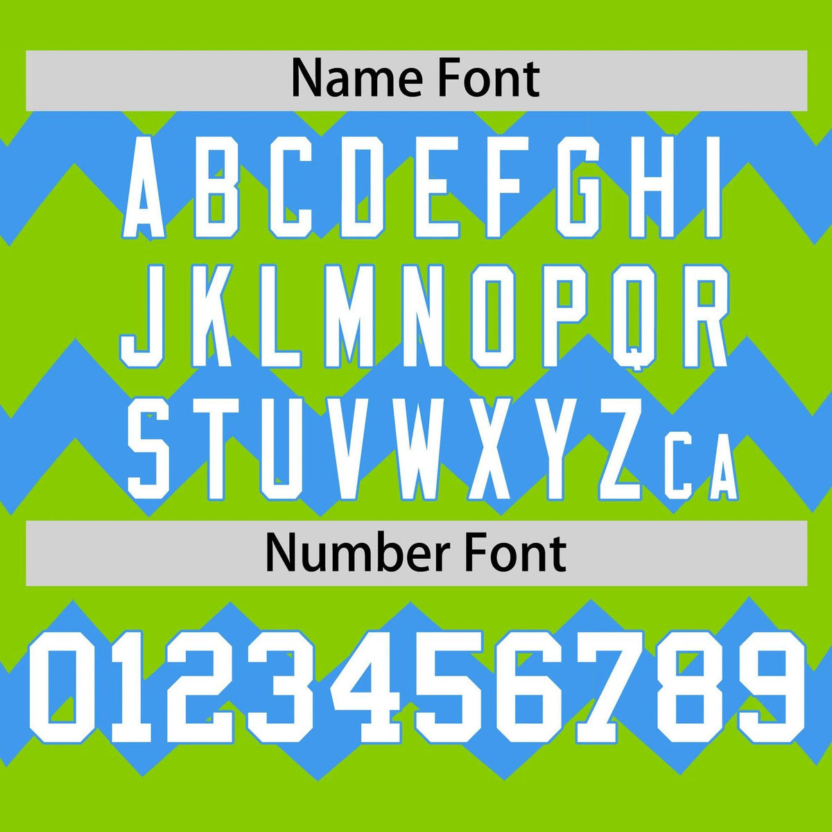 Custom Neon Green Powder Blue White Authentic Corrugated Fashion Baseball Jersey