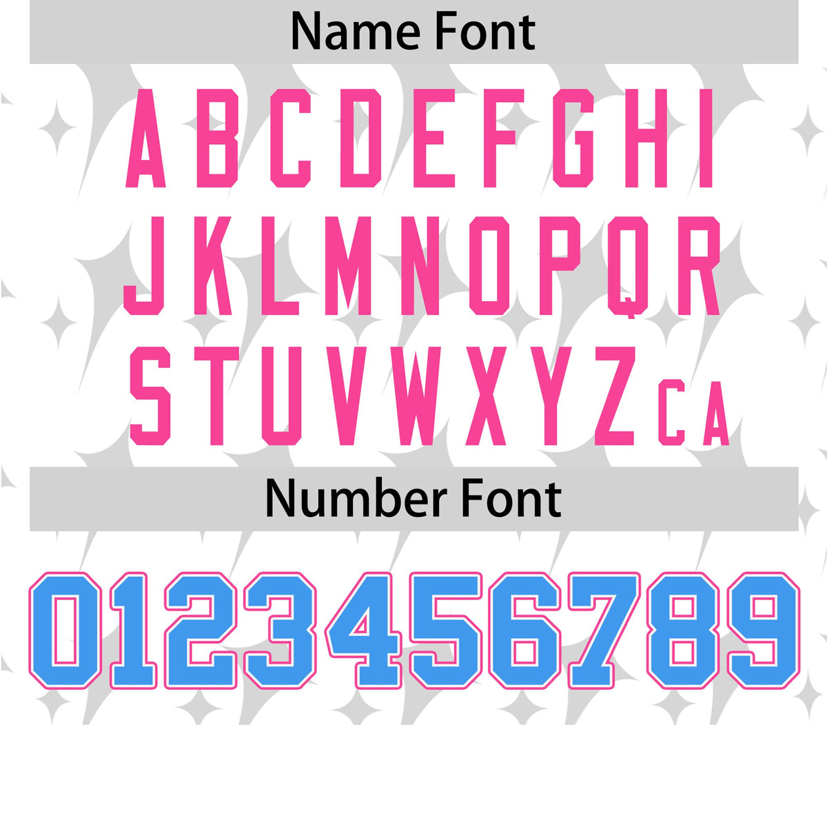 Custom White Powder Blue Pink Authentic Four Pointed Baseball Jersey