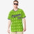 Custom Neon Green Black White Authentic Four Pointed Baseball Jersey