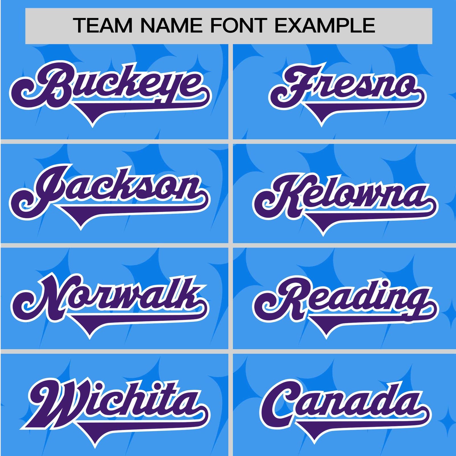 Custom Powder Blue Purple White Authentic Four Pointed Baseball Jersey