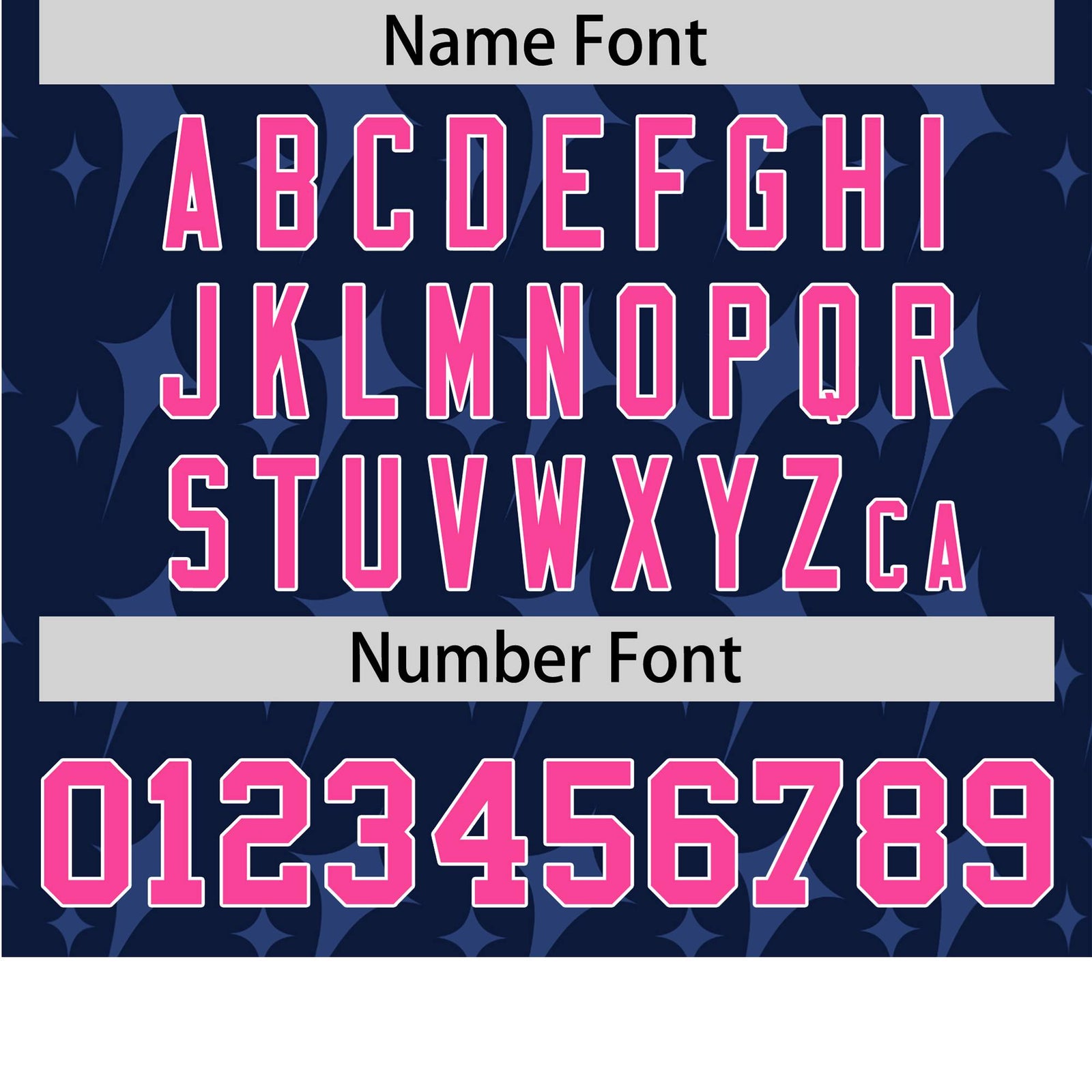 Custom Navy Pink White Authentic Four Pointed Baseball Jersey