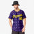 Custom Purple Gold Authentic Four Pointed Baseball Jersey