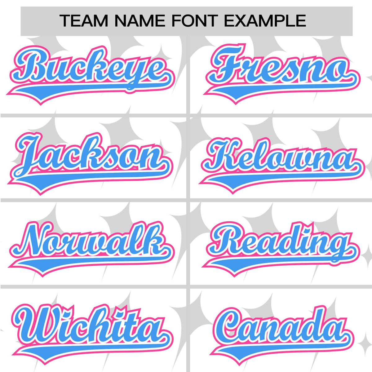 Custom White Powder Blue Pink Authentic Four Pointed Baseball Jersey