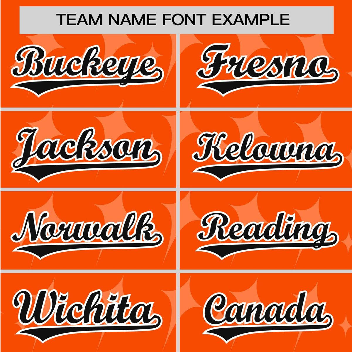 Custom Orange Black White Authentic Four Pointed Baseball Jersey