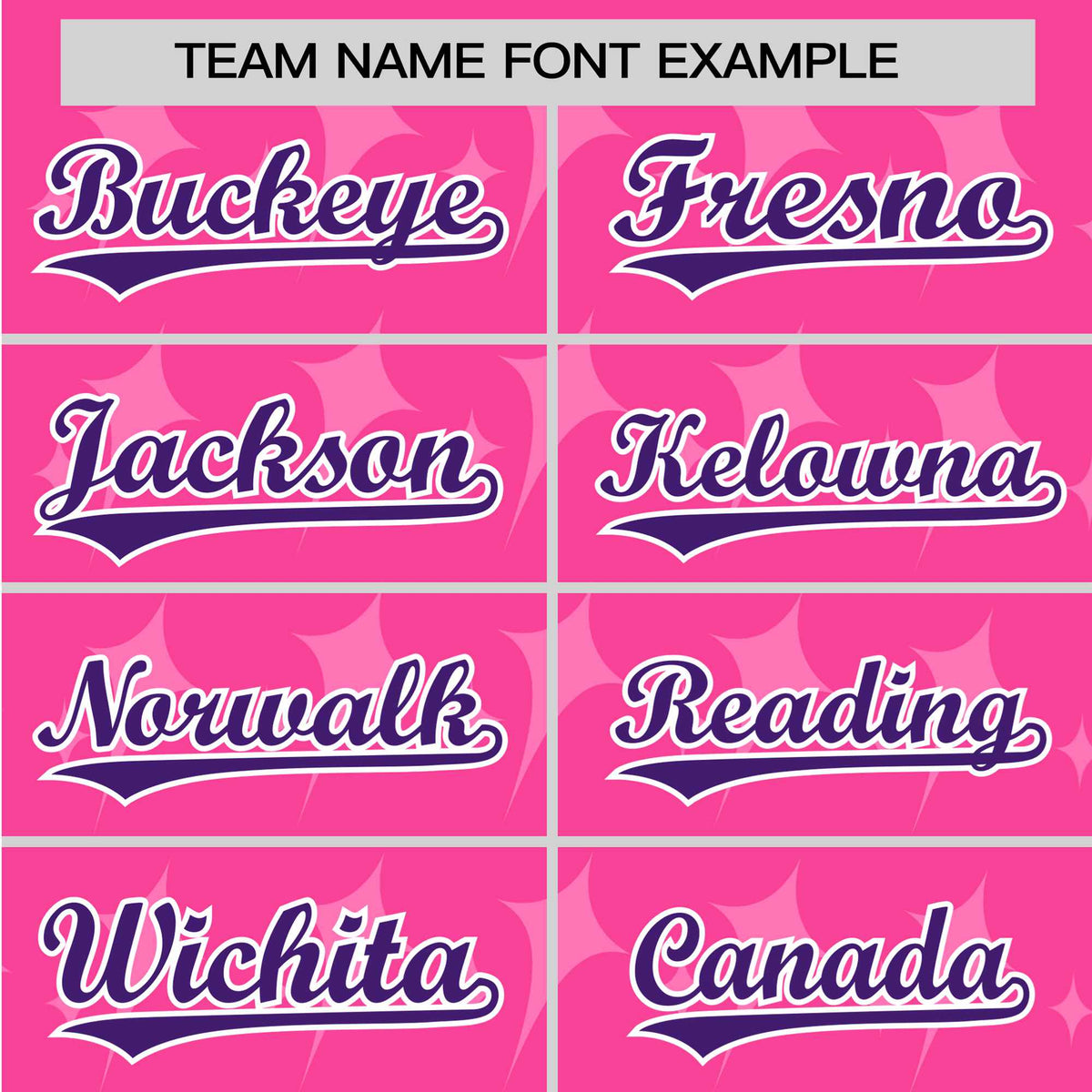 Custom Pink Purple White Authentic Four Pointed Baseball Jersey