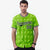 Custom Neon Green Black White Authentic Four Pointed Baseball Jersey