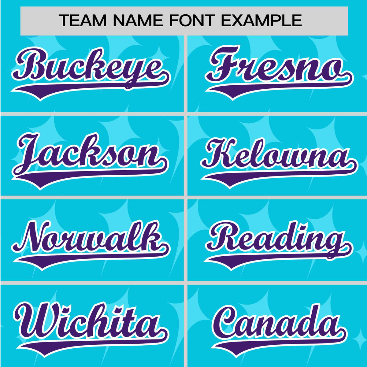 Custom Sky Blue Purple White Authentic Four Pointed Baseball Jersey