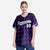 Custom Purple White Authentic Four Pointed Baseball Jersey