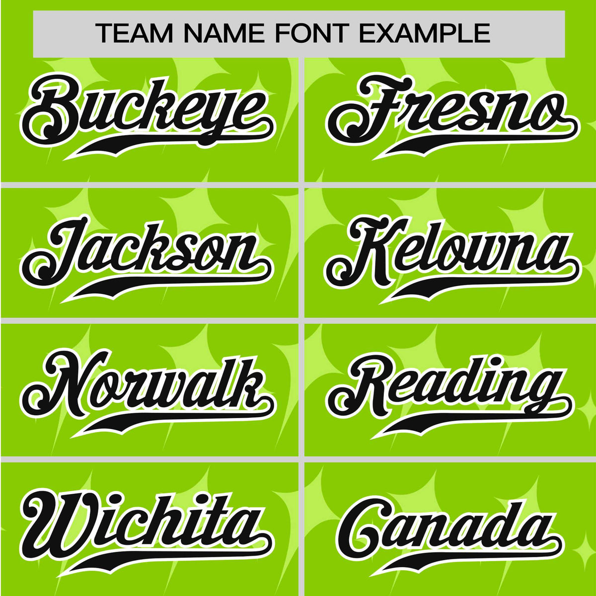 Custom Neon Green Black White Authentic Four Pointed Baseball Jersey