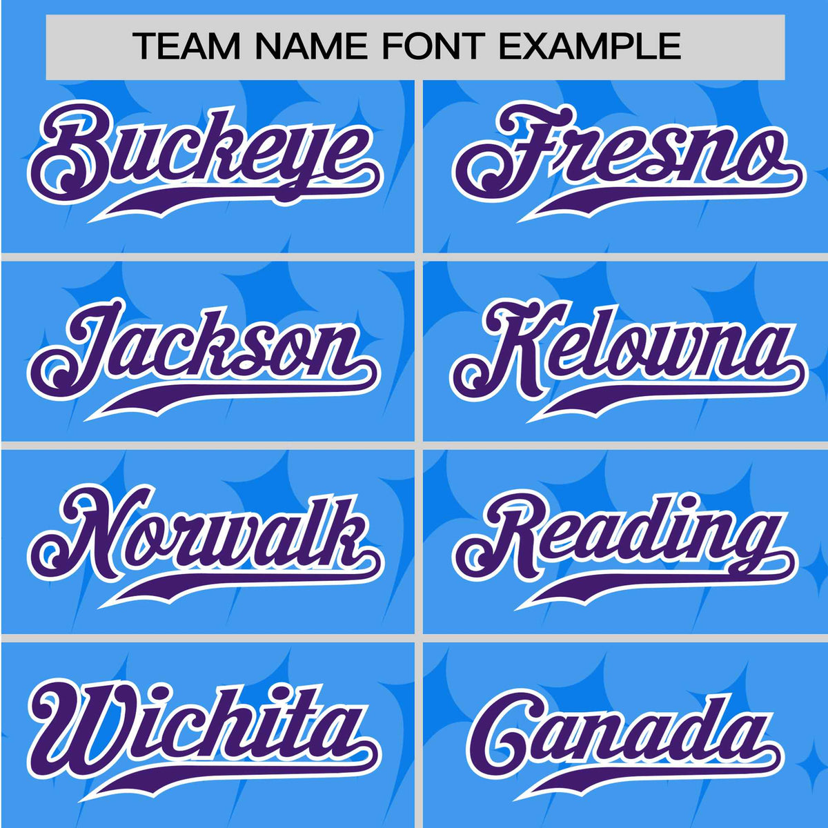 Custom Powder Blue Purple White Authentic Four Pointed Baseball Jersey