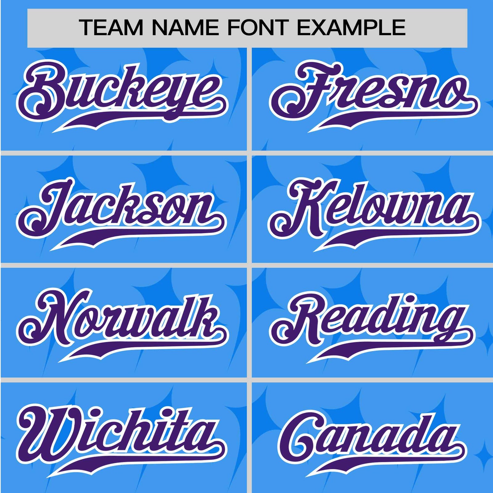 Custom Powder Blue Purple White Authentic Four Pointed Baseball Jersey