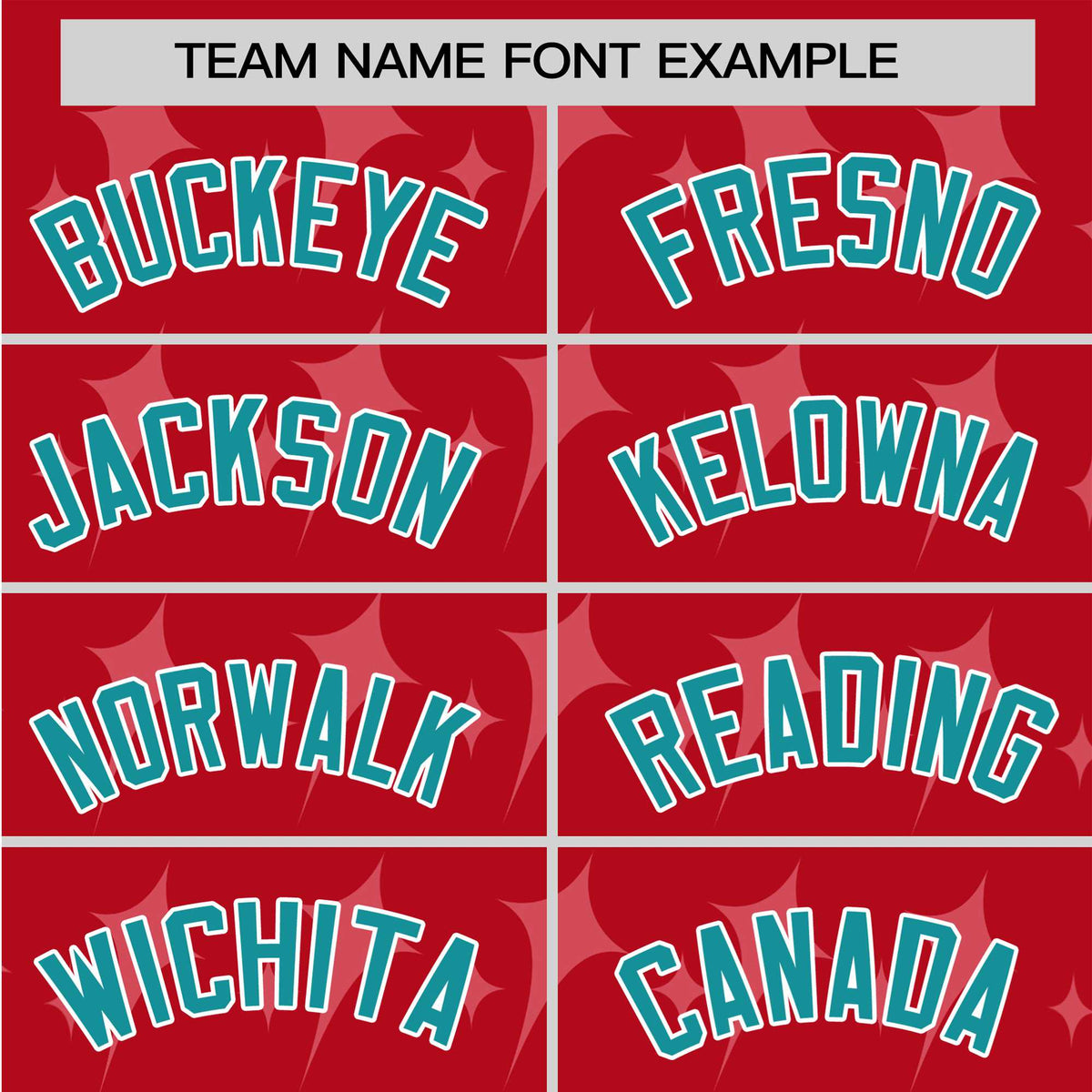 Custom Red Aqua White Authentic Four Pointed Baseball Jersey