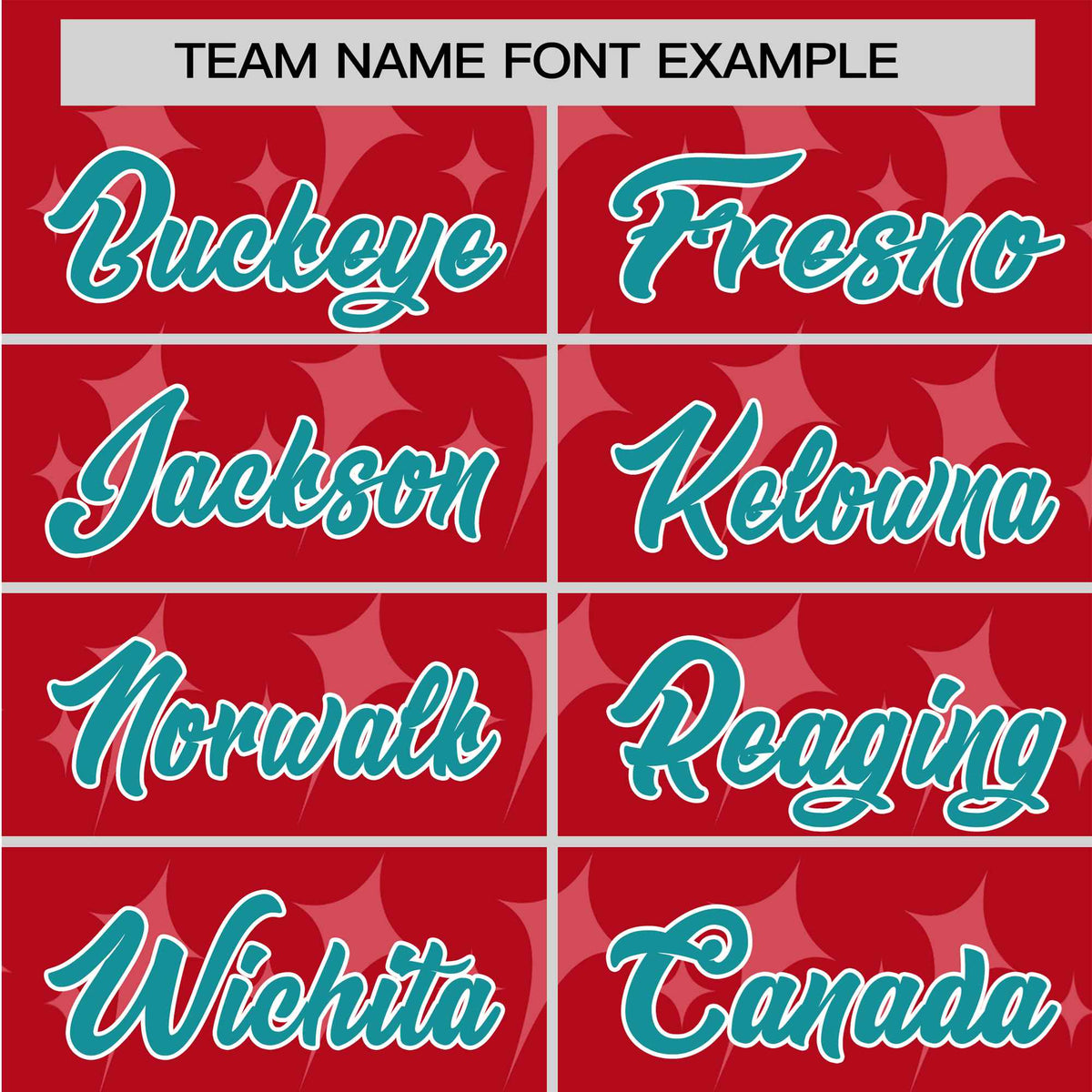 Custom Red Aqua White Authentic Four Pointed Baseball Jersey