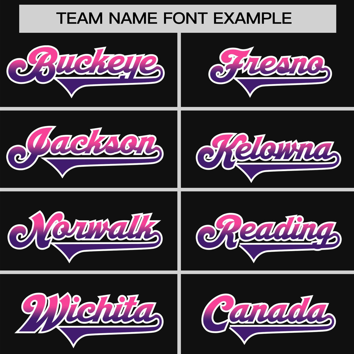 Custom Black Pink-Purple Gradient Fashion Authentic Baseball Jersey