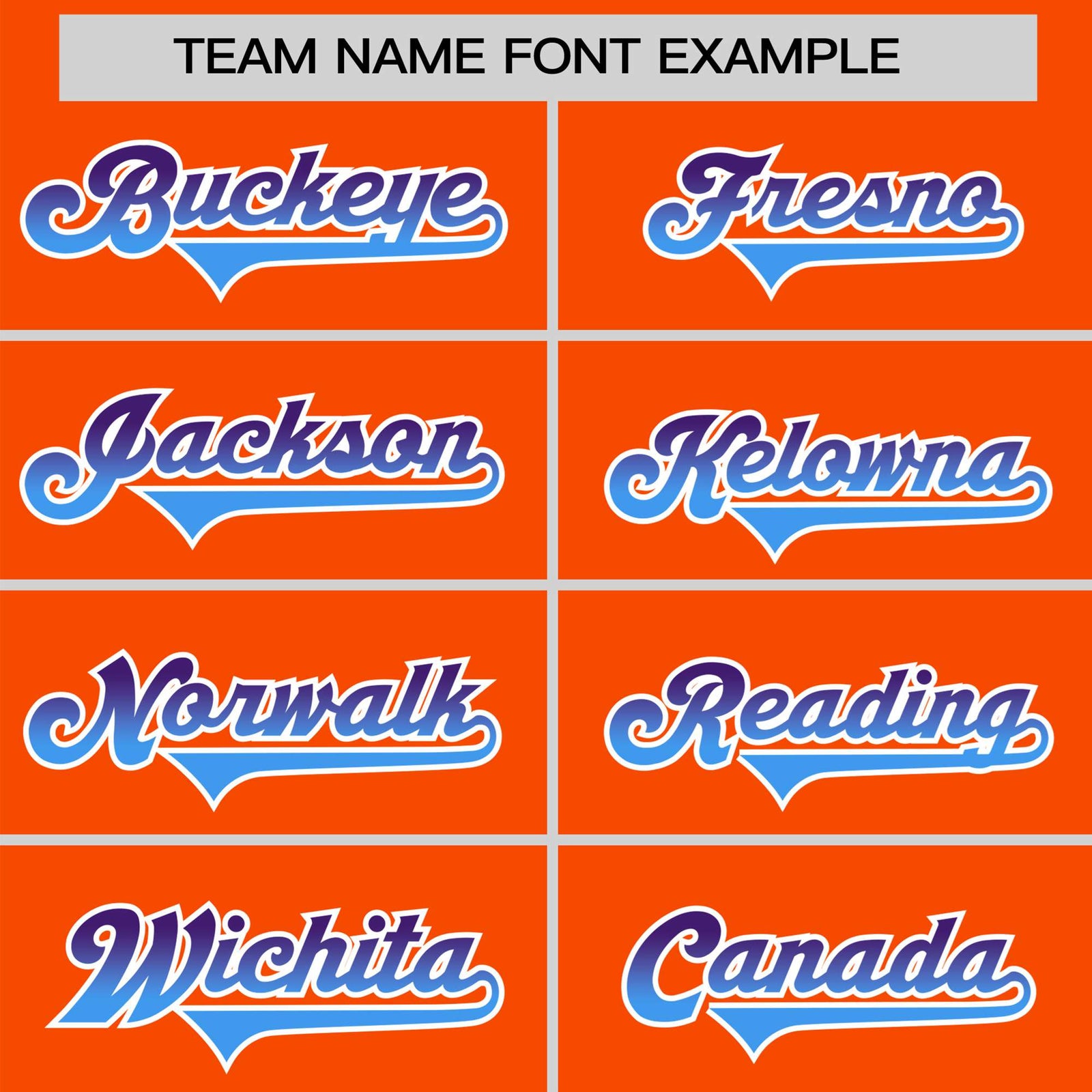 Custom Orange Purple-Powder Blue Gradient Fashion Authentic Baseball Jersey