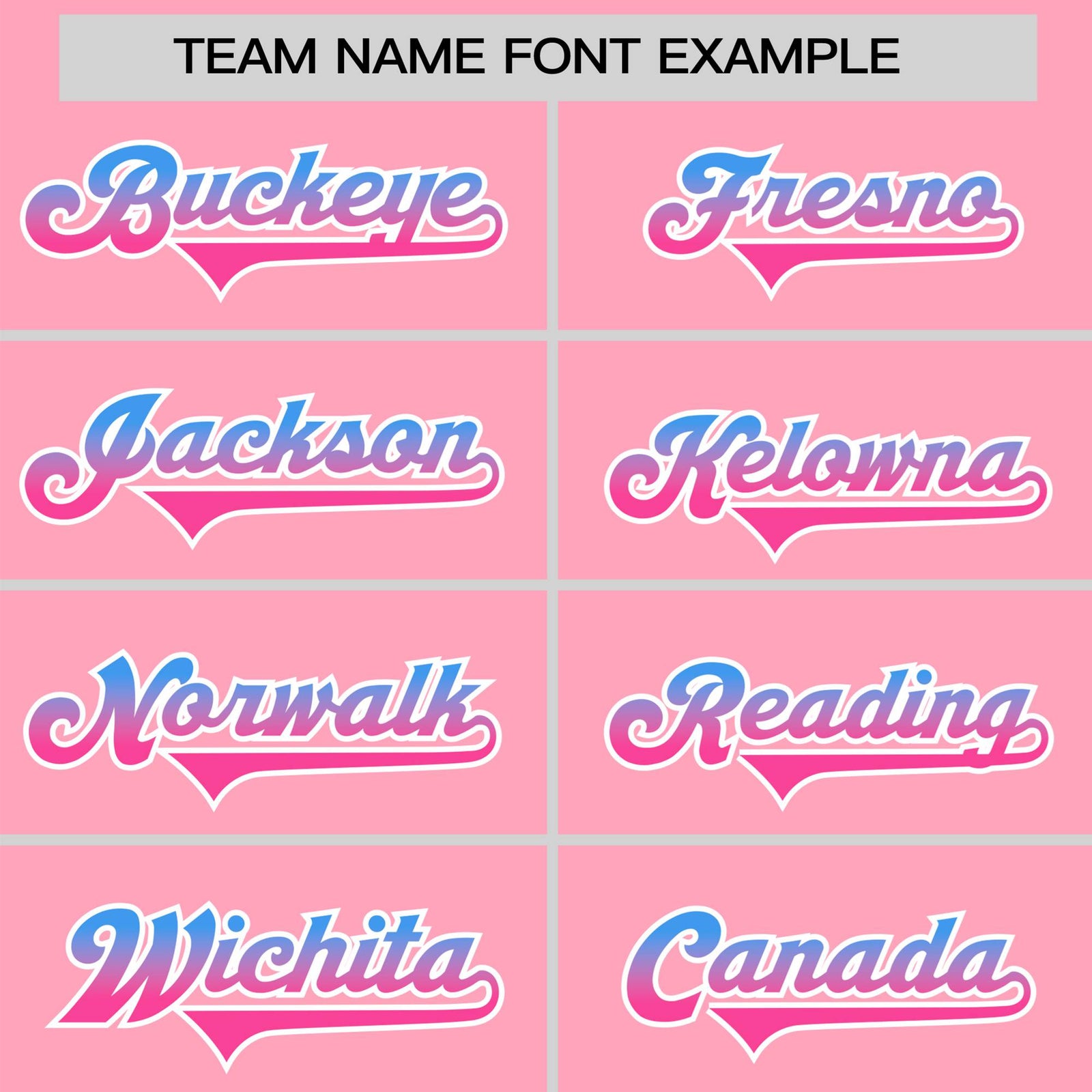 Custom Light Pink Powder Blue-Pink Gradient Fashion Authentic Baseball Jersey