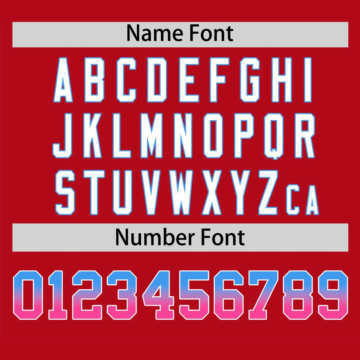 Custom Red Powder Blue-Pink Gradient Fashion Authentic Baseball Jersey