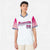 Custom White Pink-Light Pink Gradient Fashion Authentic Baseball Jersey