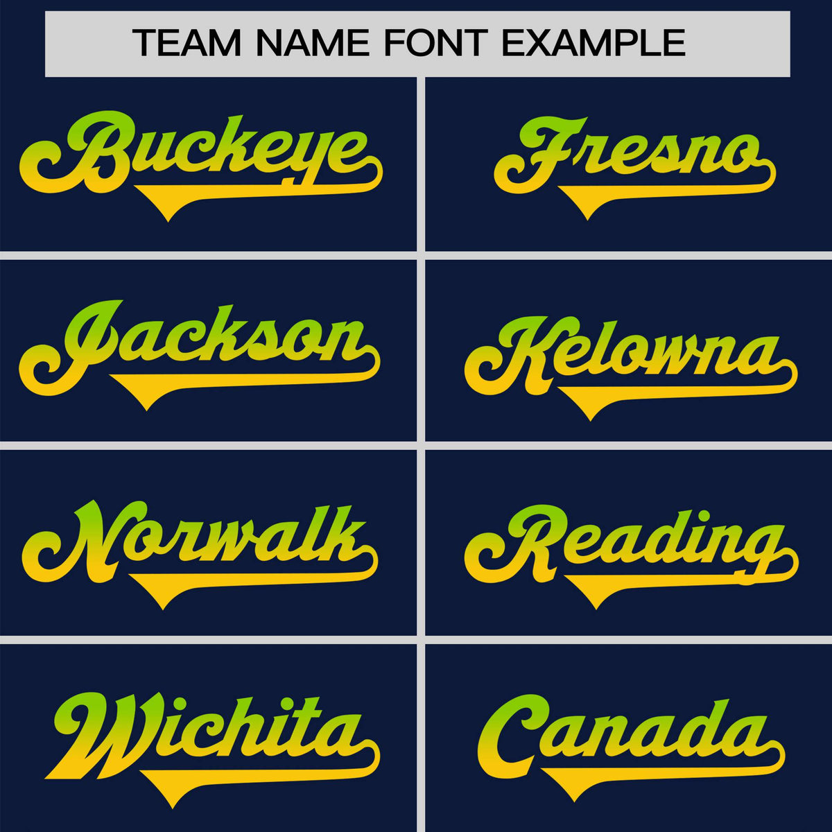 Custom Navy Neon Green-Gold Gradient Fashion Authentic Baseball Jersey