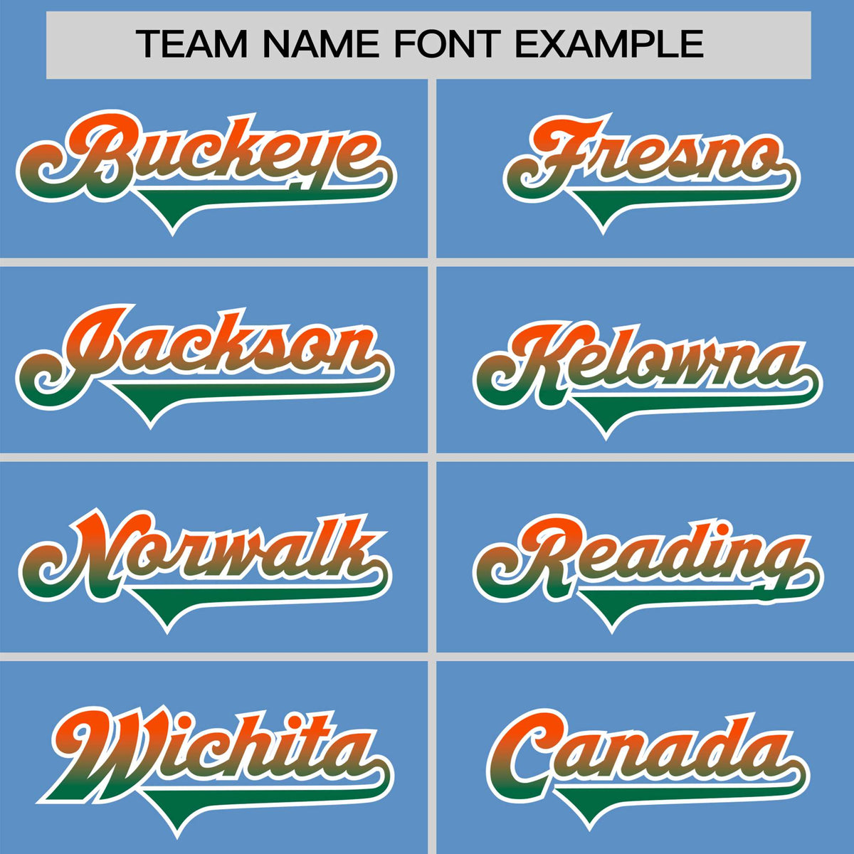 Custom Light Blue Orange-Green Gradient Fashion Authentic Baseball Jersey