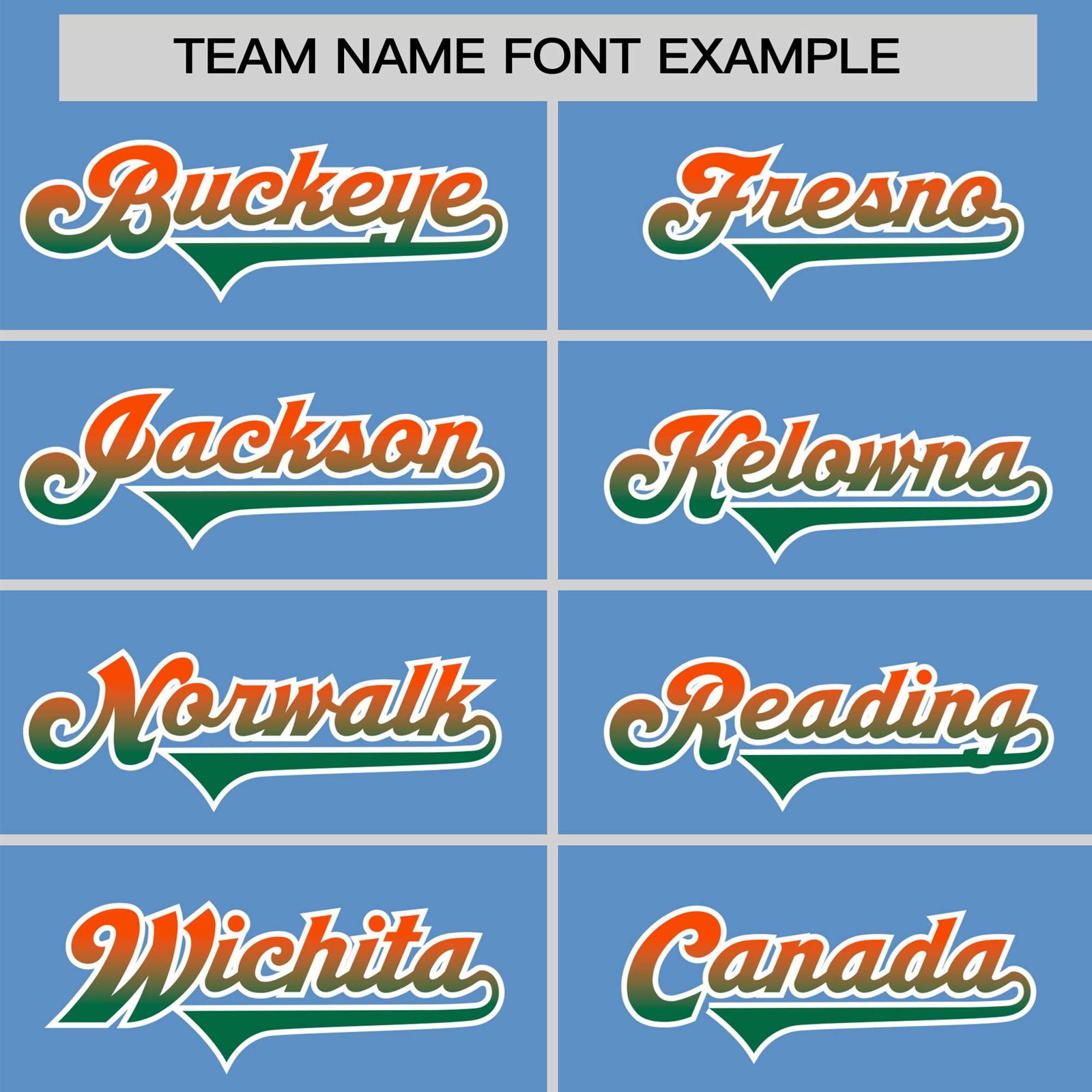 Custom Light Blue Orange-Green Gradient Fashion Authentic Baseball Jersey