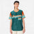 Custom Midnight Green Orange-Aqua Gradient Fashion Authentic Baseball Jersey