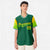 Custom Green Gold-Neon Green Gradient Fashion Authentic Baseball Jersey