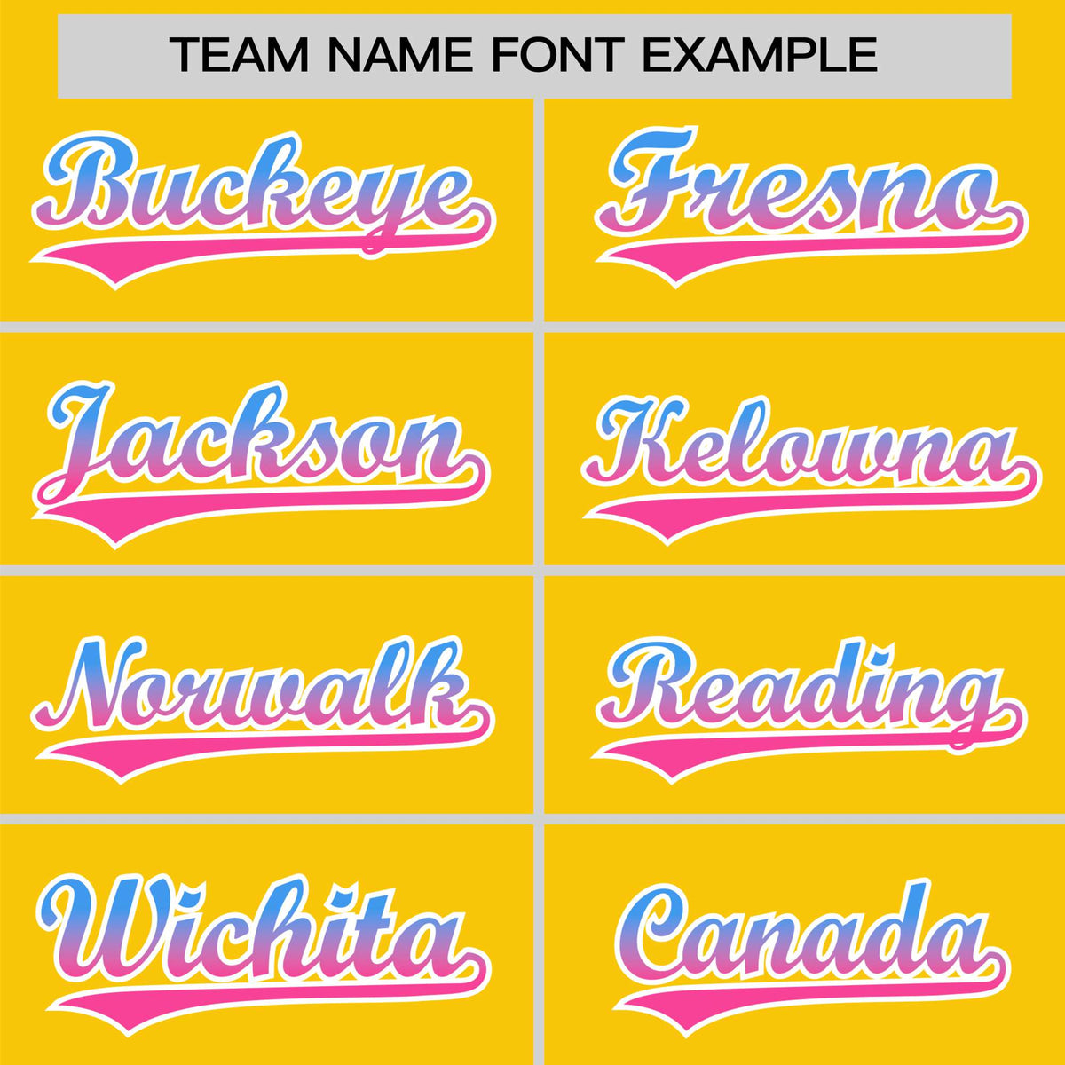 Custom Gold Powder Blue-Pink Gradient Fashion Authentic Baseball Jersey