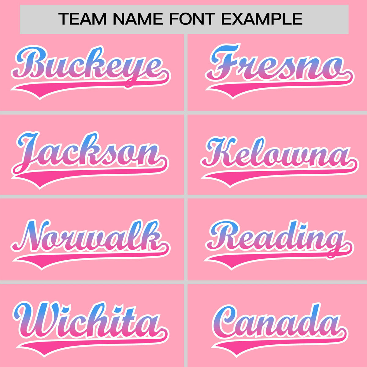 Custom Light Pink Powder Blue-Pink Gradient Fashion Authentic Baseball Jersey