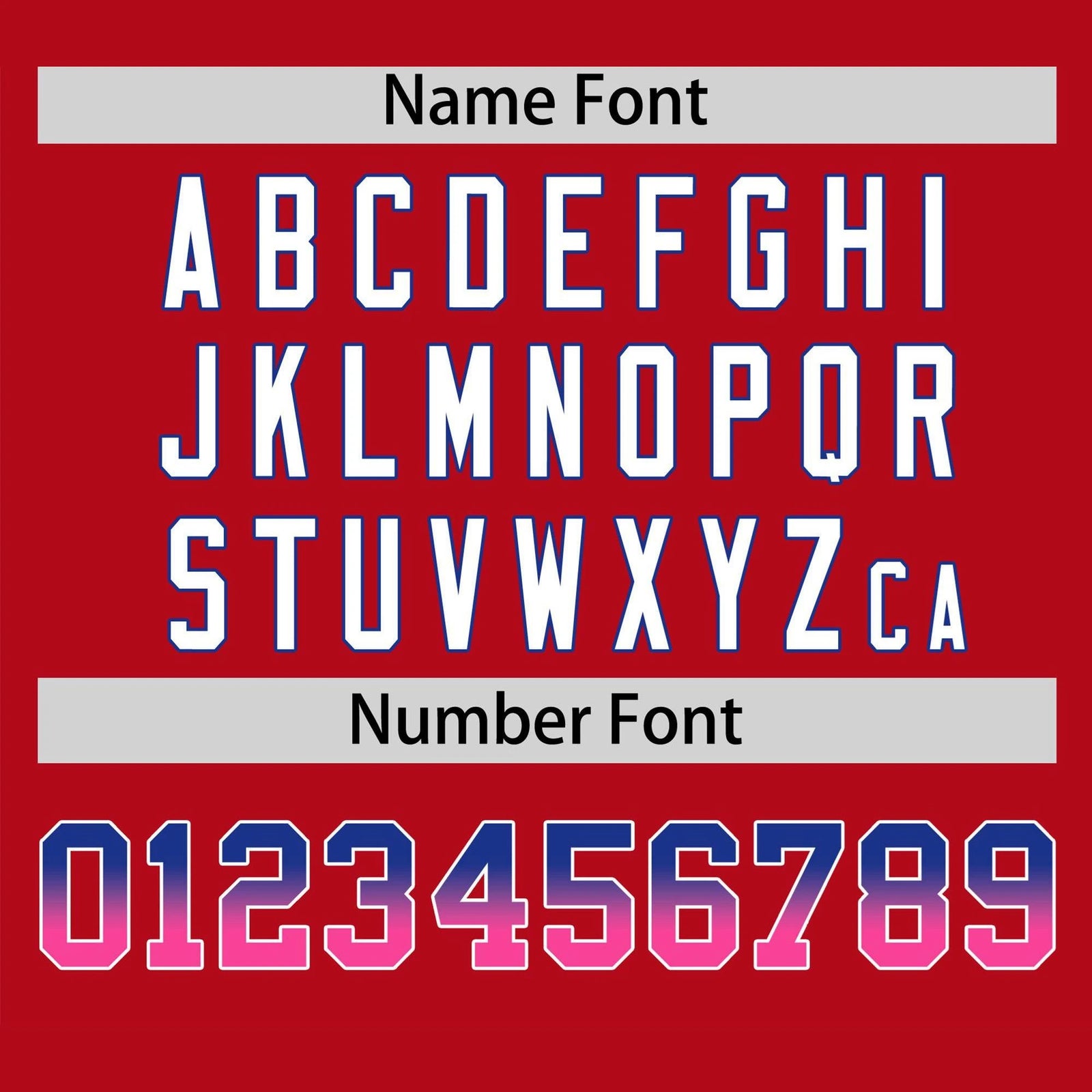 Custom Red Royal Blue-Pink Gradient Fashion Authentic Baseball Jersey