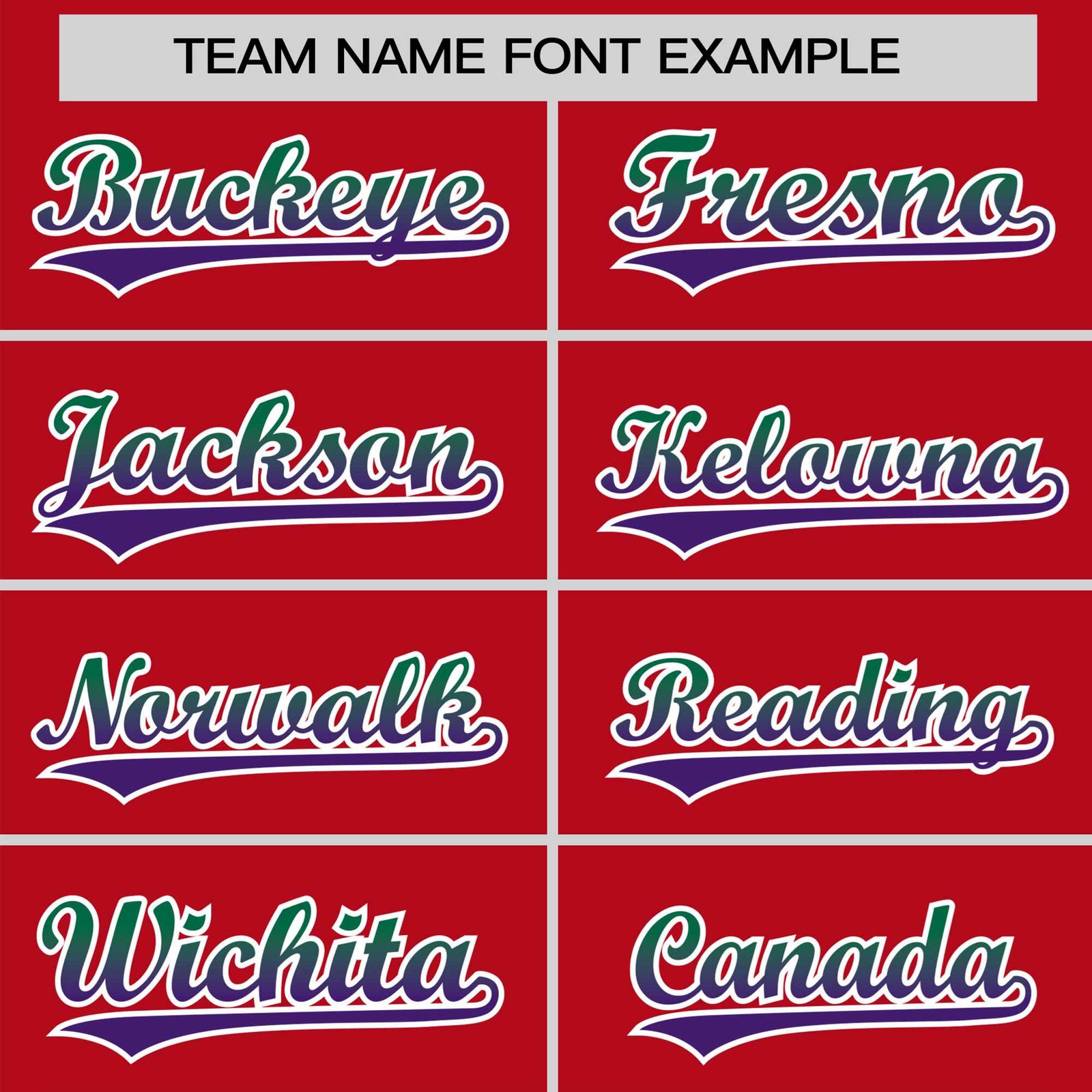 Custom Red Green-Purple Gradient Fashion Authentic Baseball Jersey