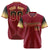 Custom Crimson Navy-Old Gold Gradient Fashion Authentic Baseball Jersey