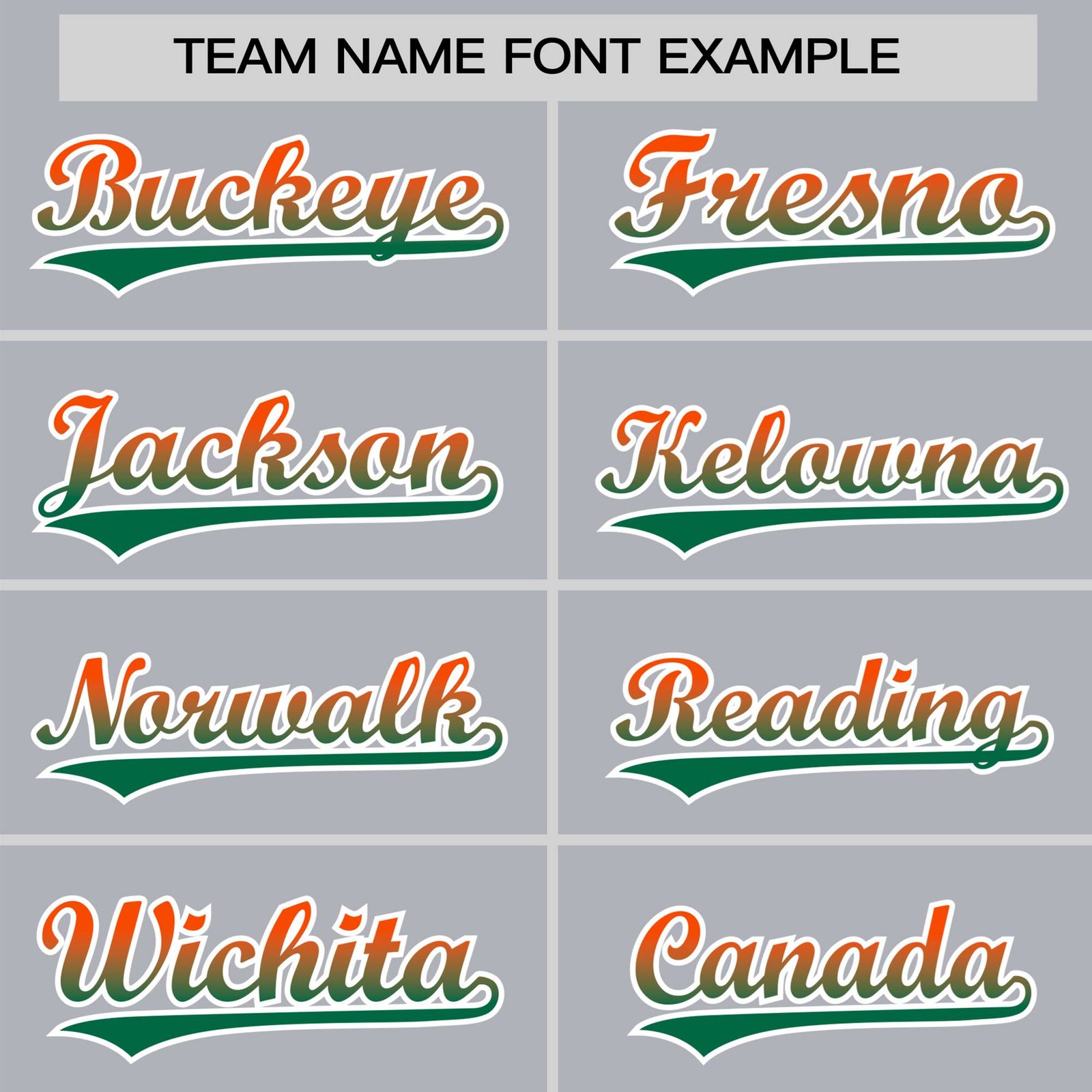 Custom Gray Orange-Kelly Green Gradient Fashion Authentic Baseball Jersey