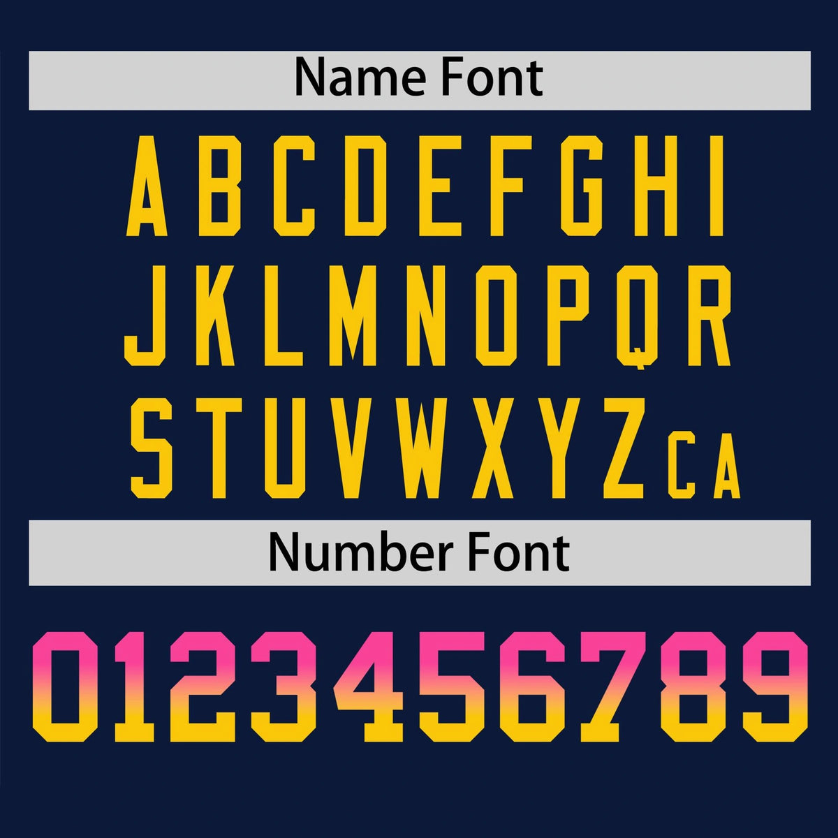 Custom Navy Pink-Gold Gradient Fashion Authentic Baseball Jersey